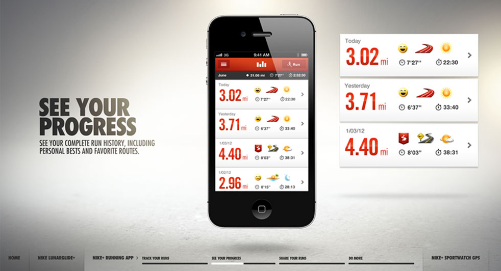 Nike+ Training App