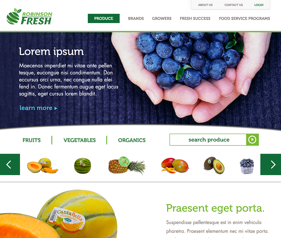 Robinson Fresh Web Version 02