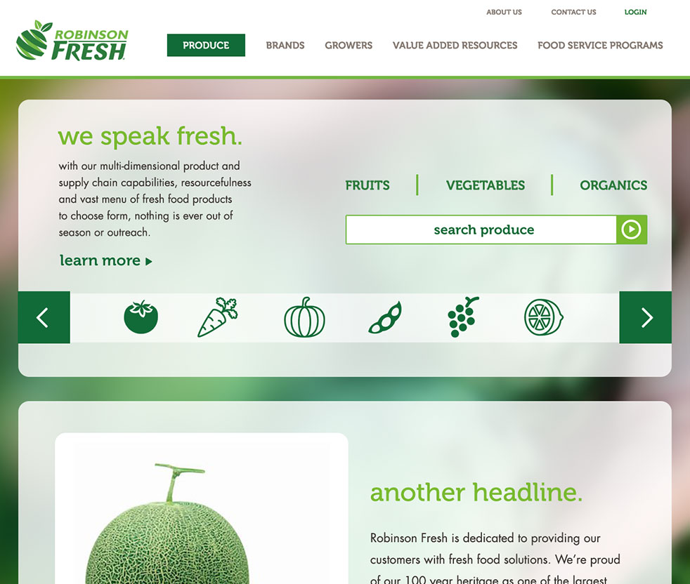 Robinson Fresh Web Version 04