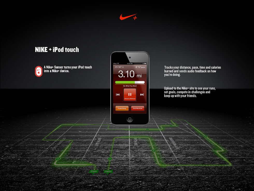 Nike+ iPad Tool