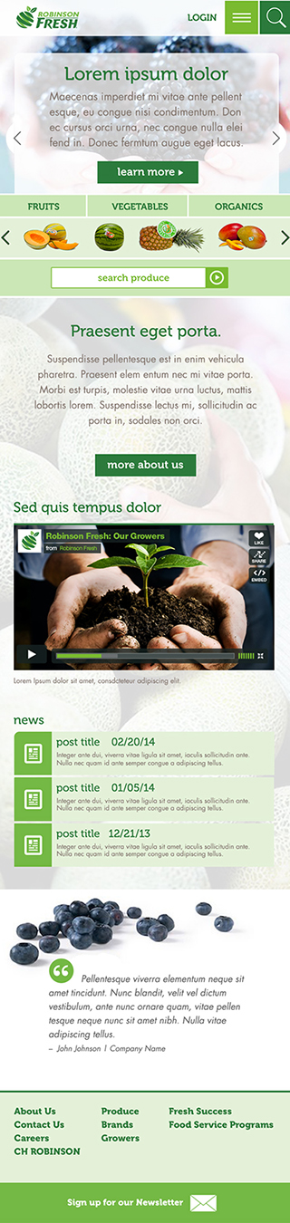 Robinson Fresh Mobile Version 01